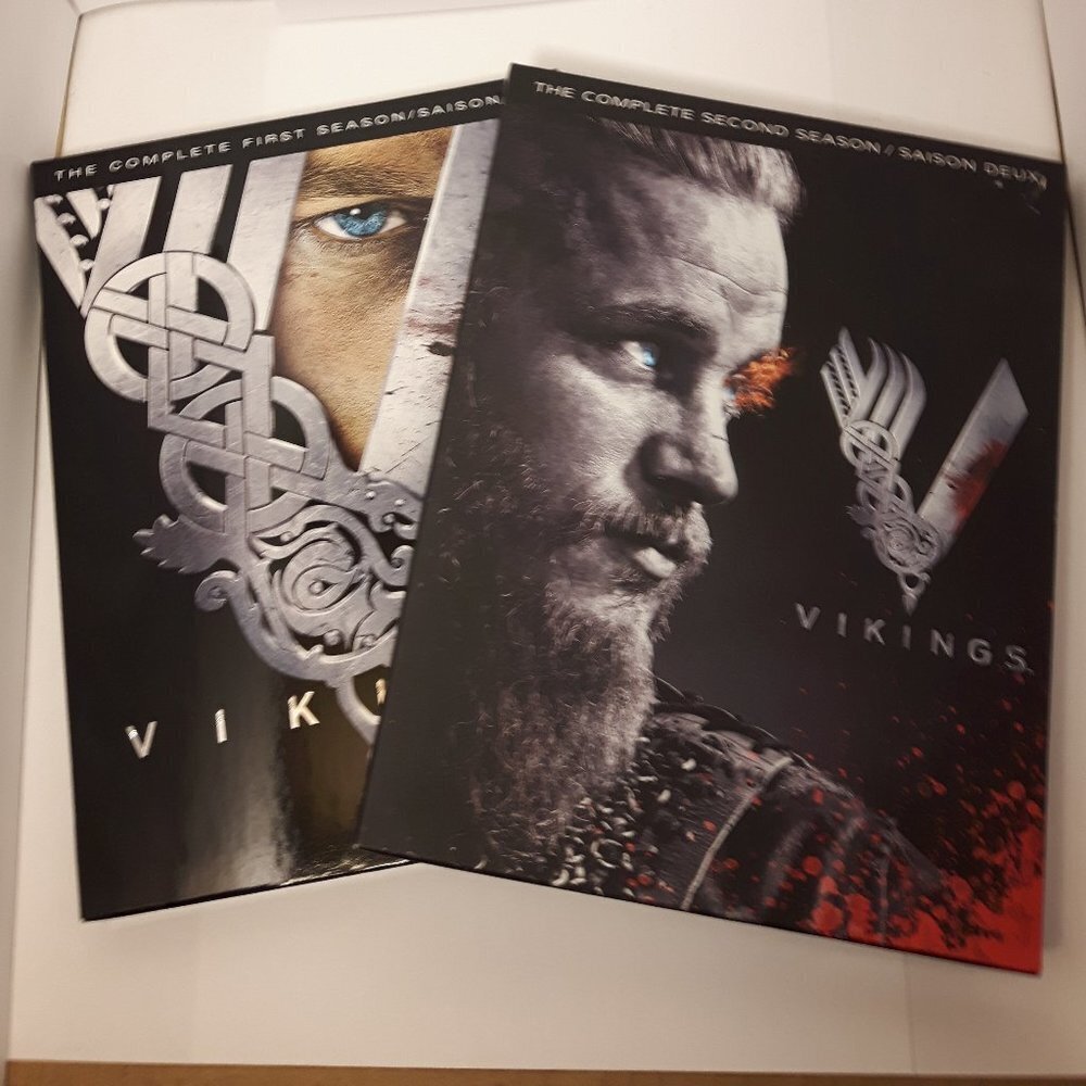 History Channel Vikings Season 1 and Season 2 DVD